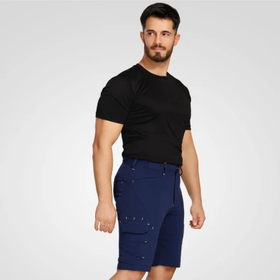 Pantaloni scurți de lucru VIGOR NEGRU/ROȘU / Stenso / Pantaloni scurti