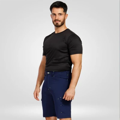 Pantaloni scurți de lucru VIGOR ALBASTRU ÎNCHIS/VERDE / Stenso / Pantaloni scurti