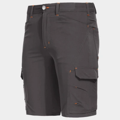 Pantaloni scurți de lucru VIGOR GRI/ORANGE / Stenso / Pantaloni scurti