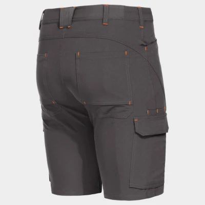 Pantaloni scurți de lucru VIGOR GRI/ORANGE / Stenso / Pantaloni scurti