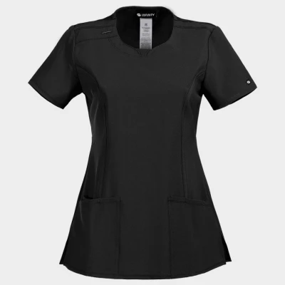 Tunică medicală pentru femei CHEROKEE ROUD NEGRU CKE2624A / Stenso / Sanitara, Asistenti medicali, Curatenie