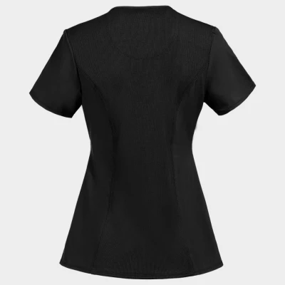 Tunică medicală pentru femei CHEROKEE ROUD NEGRU CKE2624A / Stenso / Sanitara, Asistenti medicali, Curatenie