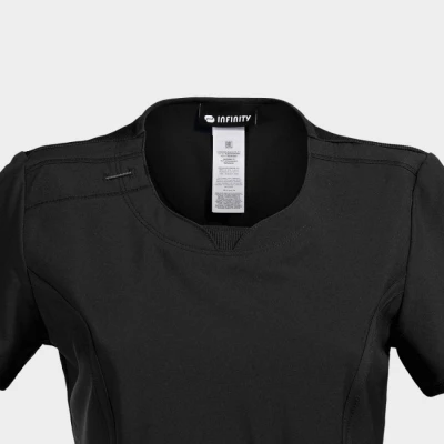 Tunică medicală pentru femei CHEROKEE ROUD NEGRU CKE2624A / Stenso / Sanitara, Asistenti medicali, Curatenie