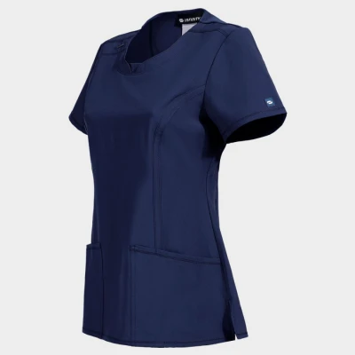 Tunică medicală pentru femei CHEROKEE ROUD ALBASTRU ÎNCHIS CKE2624A / Stenso / Sanitara, Asistenti medicali, Curatenie