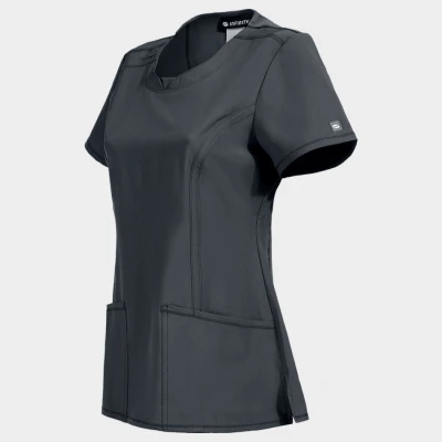 Tunică medicală pentru femei CHEROKEE ROUD GRI CKE2624A / Stenso / Sanitara, Asistenti medicali, Curatenie