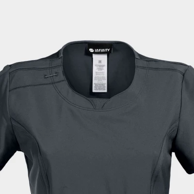 Tunică medicală pentru femei CHEROKEE ROUD GRI CKE2624A / Stenso / Sanitara, Asistenti medicali, Curatenie