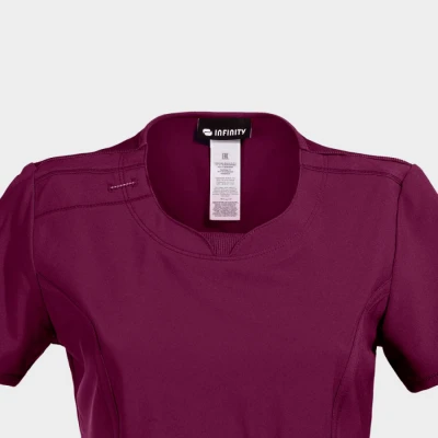 Tunică medicală pentru femei CHEROKEE ROUD VIȘINIU CKE2624A / Stenso / Sanitara, Asistenti medicali, Curatenie