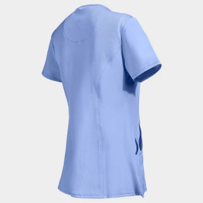 Tunică medicală pentru femei CHEROKEE WRAP ALBASTRU DESCHIS CKE2625A / Stenso / Sanitara, Asistenti medicali, Curatenie