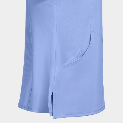 Tunică medicală pentru femei CHEROKEE WRAP ALBASTRU DESCHIS CKE2625A / Stenso / Sanitara, Asistenti medicali, Curatenie