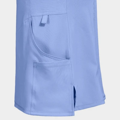 Tunică medicală pentru femei CHEROKEE WRAP ALBASTRU DESCHIS CKE2625A / Stenso / Sanitara, Asistenti medicali, Curatenie