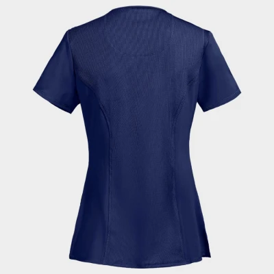 Tunică medicală pentru femei CHEROKEE WRAP ALBASTRU ÎNCHIS CKE2625A / Stenso / Sanitara, Asistenti medicali, Curatenie