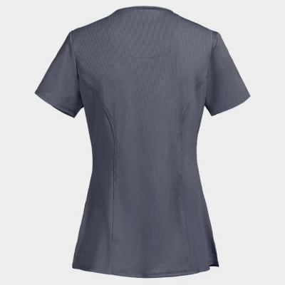 Tunică medicală pentru femei CHEROKEE WRAP GRI CKE2625A / Stenso / Sanitara, Asistenti medicali, Curatenie