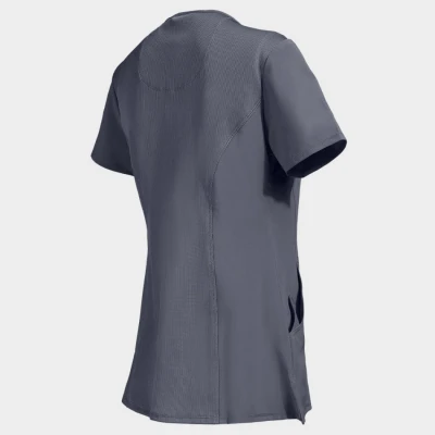 Tunică medicală pentru femei CHEROKEE WRAP GRI CKE2625A / Stenso / Sanitara, Asistenti medicali, Curatenie