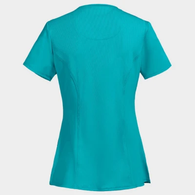 Tunică medicală pentru femei CHEROKEE WRAP PETROL DESCHIS CKE2625A / Stenso / Sanitara, Asistenti medicali, Curatenie