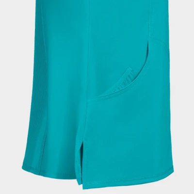 Tunică medicală pentru femei CHEROKEE WRAP PETROL DESCHIS CKE2625A / Stenso / Sanitara, Asistenti medicali, Curatenie