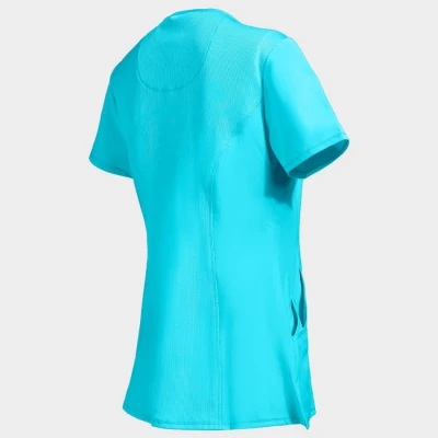 Tunică medicală pentru femei CHEROKEE WRAP TURQUOISE CKE2625A / Stenso / Sanitara, Asistenti medicali, Curatenie
