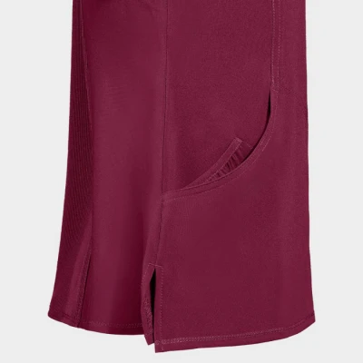 Tunică medicală pentru femei CHEROKEE WRAP VIȘINIU CKE2625A / Stenso / Sanitara, Asistenti medicali, Curatenie