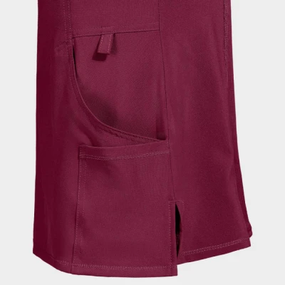 Tunică medicală pentru femei CHEROKEE WRAP VIȘINIU CKE2625A / Stenso / Sanitara, Asistenti medicali, Curatenie