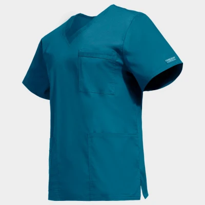 Tunică medicală CHEROKEE V-NECK PETROL WWE4725 / Stenso / Sanitara, Asistenti medicali, Curatenie