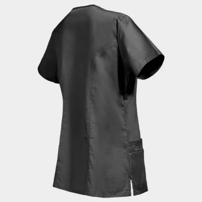 Tunică medicală pentru femei CHEROKEE WRAP GRI WWE4728 / Stenso / Sanitara, Asistenti medicali, Curatenie