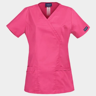 Tunică medicală pentru femei CHEROKEE WRAP ROZ WWE4728 / Stenso / Sanitara, Asistenti medicali, Curatenie