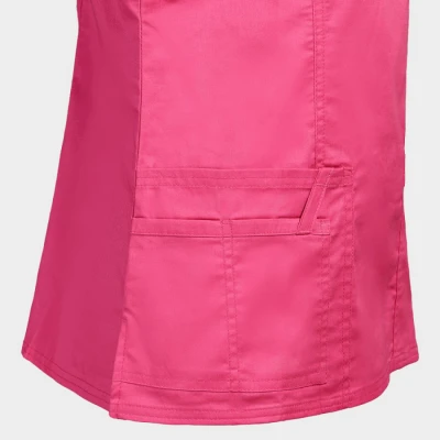 Tunică medicală pentru femei CHEROKEE WRAP ROZ WWE4728 / Stenso / Sanitara, Asistenti medicali, Curatenie