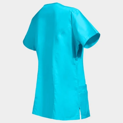Tunică medicală pentru femei CHEROKEE WRAP TURQUOISE WWE4728 / Stenso / Sanitara, Asistenti medicali, Curatenie