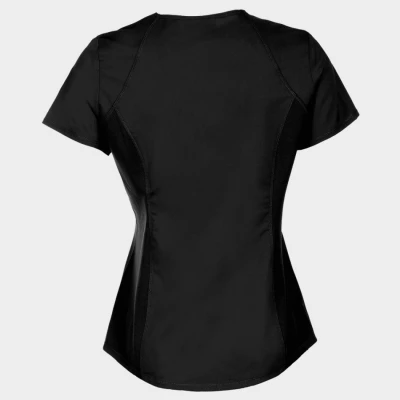 Women's medical tunic CHEROKEE V-NECK BLACK WWE601. / Stenso / Sanitara, Asistenti medicali, Curatenie