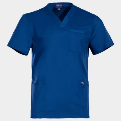 Men's medical tunic CHEROKEE V-NECK NAVY BLUE WWE670. / Stenso / Sanitara, Asistenti medicali, Curatenie