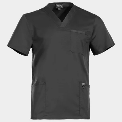 Men's medical tunic CHEROKEE V-NECK GREY WWE670. / Stenso / Sanitara, Asistenti medicali, Curatenie