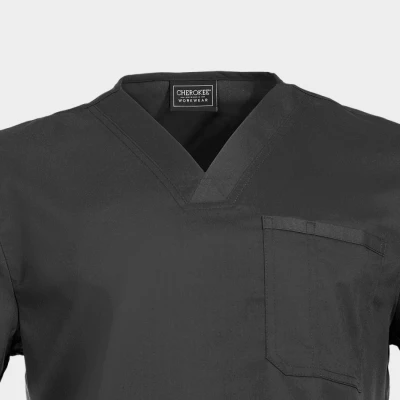 Men's medical tunic CHEROKEE V-NECK GREY WWE670. / Stenso / Sanitara, Asistenti medicali, Curatenie