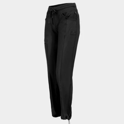 Pantaloni medicali pentru femei CHEROKEE NEGRU CKE1123A / Stenso / Sanitara, Asistenti medicali, Curatenie
