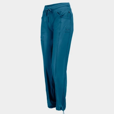 Pantaloni medicali pentru femei CHEROKEE PETROL CKE1123A / Stenso / Sanitara, Asistenti medicali, Curatenie