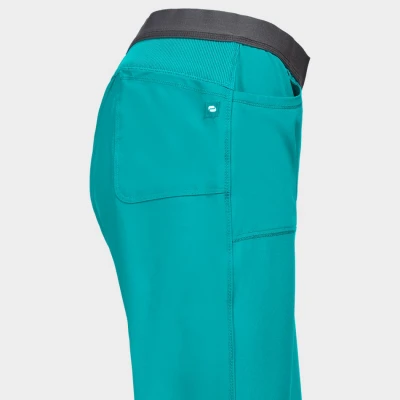 Pantaloni medicali pentru femei CHEROKEE SLIM PETROL DESCHIS CKE1124A / Stenso / Sanitara, Asistenti medicali, Curatenie