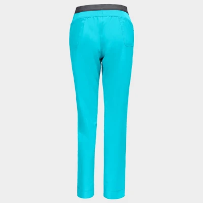 Pantaloni medicali pentru femei CHEROKEE SLIM TURQUOISE CKE1124A / Stenso / Sanitara, Asistenti medicali, Curatenie