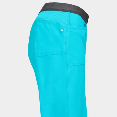 Pantaloni medicali pentru femei CHEROKEE SLIM TURQUOISE CKE1124A / Stenso / Sanitara, Asistenti medicali, Curatenie