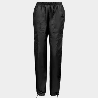 Pantaloni medicali CHEROKEE MR CARGO NEGRU WWE4005 / Stenso / Sanitara, Asistenti medicali, Curatenie