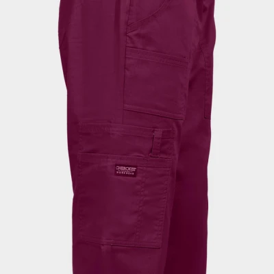 Pantaloni medicali CHEROKEE MR CARGO VIȘINIU WWE4005 / Stenso / Sanitara, Asistenti medicali, Curatenie