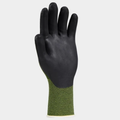 Mănuși tricotate ecologice topite în nitril EGEBANT ECOCYCLE GREEN / Stenso / Textile impregnate in nitril