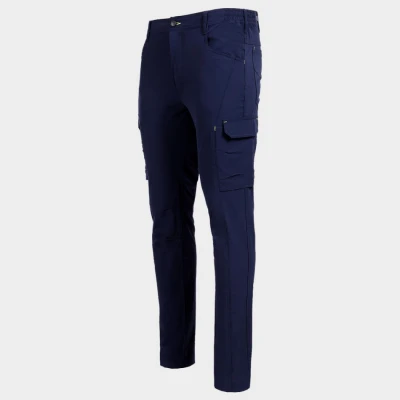Pantaloni de lucru VIGOR GRI/ORANGE / Stenso / Pantaloni salopeta talie
