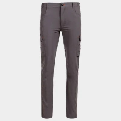 Pantaloni de lucru VIGOR GRI/ORANGE / Stenso / Pantaloni salopeta talie