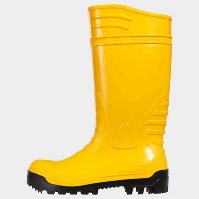 TORNADO S5 FO SR GALBEN/NEGRU Ghete de protecție / Stenso / Cizme protectie PVC, apa noroi, galosi PVC
