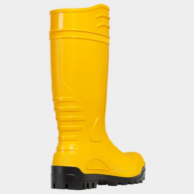 TORNADO S5 FO SR GALBEN/NEGRU Ghete de protecție / Stenso / Cizme protectie PVC, apa noroi, galosi PVC