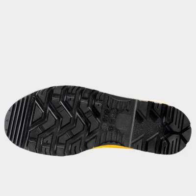 TORNADO S5 FO SR GALBEN/NEGRU Ghete de protecție / Stenso / Cizme protectie PVC, apa noroi, galosi PVC
