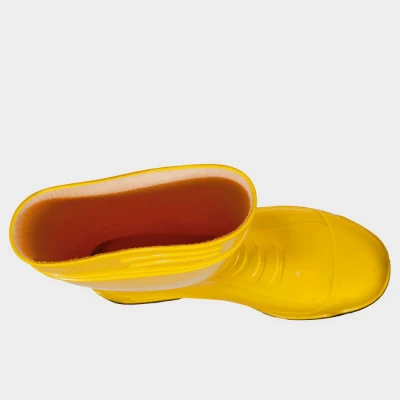 TORNADO S5 FO SR GALBEN/NEGRU Ghete de protecție / Stenso / Cizme protectie PVC, apa noroi, galosi PVC