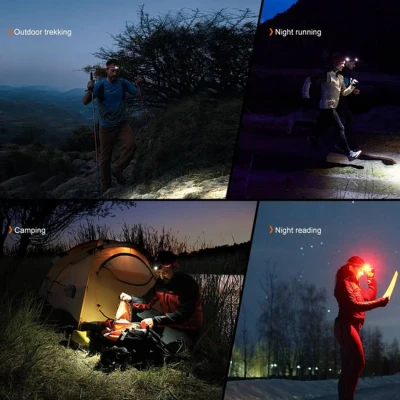 Lanternă frontală FENIX HL18R-T V2.0 LED / Stenso / Lanterne cu prindere pe cap