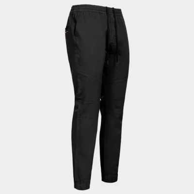 Pantaloni jogger de lucru MOVE NEGRI / Stenso / Pantaloni salopeta talie