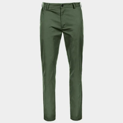 Pantaloni sport-eleganți STENSO CHINO VERDE ÎNCHIS DESCHIS / Stenso / Pantaloni softshell