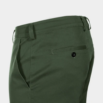 Pantaloni sport-eleganți STENSO CHINO VERDE ÎNCHIS DESCHIS / Stenso / Pantaloni softshell