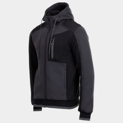 Hanorac de lucru REVOLT 2.0 GREY/BLACK / Stenso / Hanorace, Fleece, Fashion